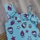 Купальник слитный детский Primark Hello Kitty для девочки, с рюшами 116 см. - изображение 3