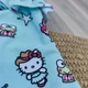 Купальник слитный детский Primark Hello Kitty для девочки, с рюшами 116 см. - изображение 5