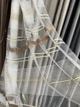 Тюль 4м х 2.50 м фатін смуги коричневі з білим - зображення 6