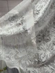 Тюль висота 1,80 м х 1 м.пог. біла Ромашка жакард щільна - изображение 7