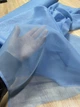 Тюль шифон блакитний висота 2,95 м х 1 м.пог. - изображение 3