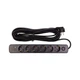 Мережевий фільтр живлення PowerPlant 10м, 6 розеток,USB, Type-C (YS-N6086/10c) (EX610693) - зображення 2