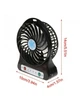 Мини вентилятор аккумуляторный Mini Fan USB / Черный - изображение 5