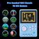 Портативная игровая консоль Fiotasy с 100 встроенными 16-битными играми 2.8-дюймовый цветной экран, аккумулятор - изображение 6