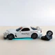Мини дрифт машинка Мазда Mazda RX-7 Mini Drift 1:43 4WD — скорость до 15 км/ч, LED подсветка, USB (White) - изображение 6