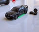 Мини дрифт машинка Мерседес Mercedes W201 Mini Drift 1:43 4WD — скорость до 15 км/ч, LED подсветка, USB (Black) - изображение 3