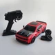 Машинка для дрифта на радиоуправлении Dodge Challenger Hellcat 4WD 1:14 с паром, неоновой подсветкой, сменными колесами, 27 см (Red) - изображение 6