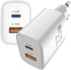 Сетевое зарядное устройство Sigma mobile X-power PS33-01 White (CCXJ010202) - изображение 1