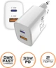 Сетевое зарядное устройство Sigma mobile X-power PS33-01 White (CCXJ010202) - изображение 2