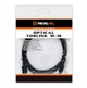 Оптический аудио кабель Toslink — Toslink REAL-EL Optical ELMM01 1м - изображение 3