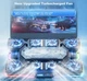 Підставка для ноутбука 17.3 дюймів Ice Coorel Q-10 8xfans+Aluminum plate RGB LCD - зображення 7