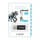 Флеш-память USB Wibrand 8Гб пластик черный USB 2.0 с крышкой (663425) - изображение 2