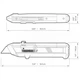 Ніж монтажний ToughBuilt Reload універсальний, 5+5 лез (TB-H4S2-03) ToughBuilt TB-H4S2-03 978062 - зображення 8