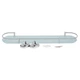 Полка универсальная Lidz Oreo 0902 стеклянная (52*16 см) LDORE0902CRM22179 Chrome - изображение 3