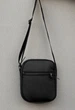 Сумка Чоловіча Стаф Через Плече Чорна Шкіряна Елегантна Барсетка Staff Leather Black Универсальный (387255) - зображення 2