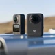 Екшн-камера DJI Osmo 360 Adventure Combo / 360° / 120Мп / 8К / 50fps / Wi-Fi / Bluetooth / Водонепроникна / Чорна (102157107) - Б/В - зображення 6
