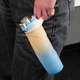 Бутылочка для воды Kite 760 мл Бежевая-синяя (K26-1200-1) - изображение 5