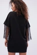 Сукня жіноча oversize Carica KP-5999-8 59078 M чорний - изображение 4