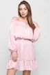 Сукня жіноча baby doll Carica KP-5957-15 59261 M рожевий - изображение 1