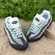 Кросівки жіночі шкіряні Air Max 95 Е-002059-8 розмiр 38 (23,5 см) Сірі - изображение 1