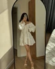 Женское платье муслиновое молочное 42-44 с1525.1071 - изображение 4