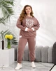 Женский костюм повседневный мокко 56-58 р2322А.357 - изображение 5