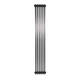 Вертикальний трубчастий радіатор Warmwell Column 2 1800×290 технолайн металік (CL318029RM) - изображение 1