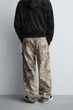 Штани Zara Worker Pants бежевий 5862/305/027 30 - зображення 3