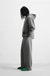Спортивні штани Zara Relaxed Fit сірий 0761/371/807 M - изображение 4