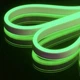 LED NEON стрічка 5м зелена 0764 12В силіконова неонова стрічка IP65 гнучка вологозахищена підсвітка для вивісок фасаду інтер'єру рекламна контурна підсвітка з блоком живлення - изображение 5