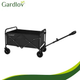 Сложная садовая тележка 100 кг / 90 л Gardlov 27542 — универсальный туристический тачок для дачи, пляжа и перевозок - изображение 9
