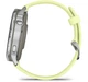 Смарт-годинник Garmin Venu 4 - 45 mm, Silver bezel with citron silicone band (010-03014-02) - зображення 4