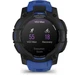 Смарт-годинник Garmin Instinct 3 – 45 mm, AMOLED Black with bolt blue/black silicone band (010-02936-03) - зображення 2