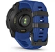 Смарт-годинник Garmin Instinct 3 – 45 mm, AMOLED Black with bolt blue/black silicone band (010-02936-03) - зображення 4