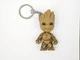 Брелок Groot Mini Flexi Keychain Коричневый 7 См 3Д Печать - изображение 1