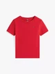 Футболка для підлітка з круглим вирізом , Tommy Hilfiger, унісекс, червоний колір, р. XL (164 см) - зображення 2