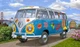 Збірна модель 1:24 фургон VW T1 Samba Bus Flower Power Revell 07050 - изображение 8