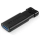 USB флеш накопитель Verbatim 16GB PinStripe Black USB 3.2 (49316) - изображение 3