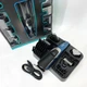Машинка триммер 4в1 VGR V-172 для стрижки волосся на акумуляторі зарядка USB, електробритва для голови - зображення 3