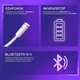 Бездротова ігрова гарнітура Proove Gaming Bliss (APP) white - зображення 4