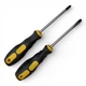 Отвертки универсальные JingpinTools JP-J030 с прорезиненной ручкой набор 2 шт. прямая и крестообразная 20 см - изображение 3