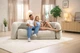 Надувний диван "Curved Sofa" 229 x 109 x 81 см, Intex 66571 - зображення 5
