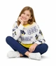 Комплект из 3-х частей для девочки Mek 201MIEP001-001 желтый с синим 128 - изображение 3