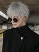 Чоловіча перука косплей аніме Gintama сірий - зображення 1