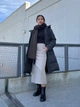 Пуховик Uniqlo розмір М темно зелений (58) (469898) - изображение 8