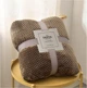 Плед мягкий на диван и кровать Cozy Touch LUX 200х230 см (Евро), теплый фактурный плед-покрывало Капучино - изображение 5