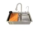 Мийка багатофункціональна Zerix ZH7546-SET-06.SUS304 DECOR з вбудованим змішувачем (ZX5682) (00149407) - изображение 1