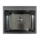 Мийка MIXXUS MH6050 DECOR GRAPHITE (MH6050 DECOR NANO-BLACK) (3.0/0.8) з нерж. сталі (колір графіт) (00149296) - изображение 1