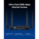 Маршрутизатор Cudy WR3600E BE3600 WiFi 7 Router 2.4 ГГц 5 ГГц Gigabit 4xLAN 4 антени бездротовий роутер MU-MIMO OFDMA WPA3 гігабітний маршрутизатор - зображення 5