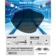 Окуляри для плавання Arena Air Sonic Mirror - Emerald Peacock - изображение 4